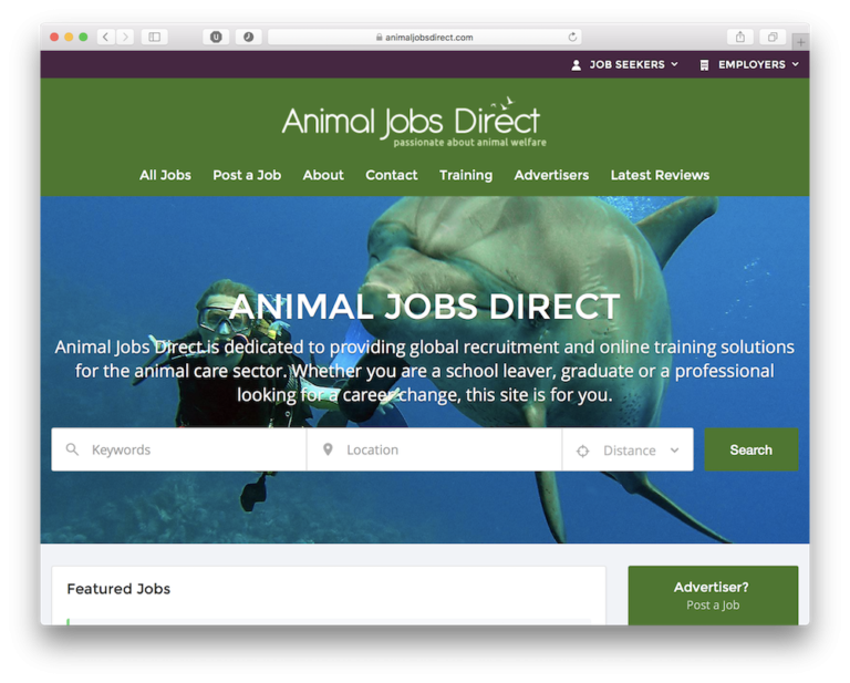 Specialist Recruitment Animal Jobs Direct JobBoard.io